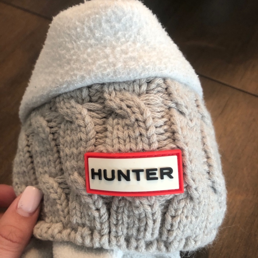 Hunter rain boot socks - grey